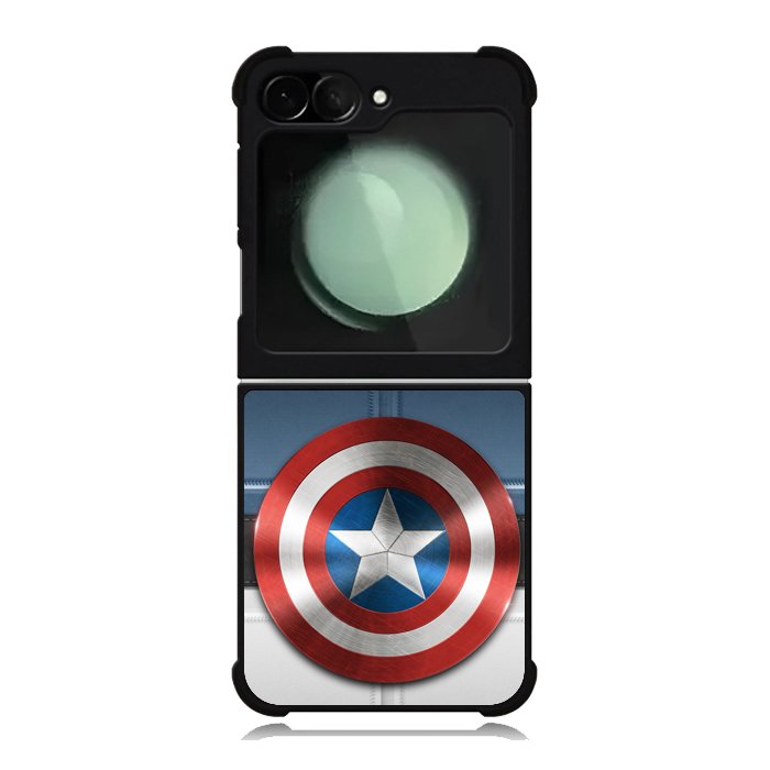 captain america shield Samsung Galaxy Z Flip 6 5G 2024 Case OV4375