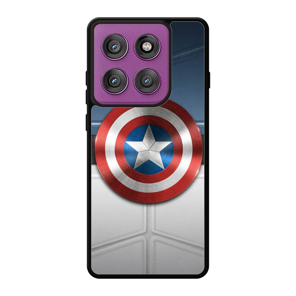 captain america shield Motorola Moto Edge 60 Pro Case QC4375