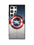 captain america shield Samsung Galaxy S23 Ultra 5G Case QC4375
