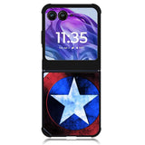 shield Captain America Motorola Moto Razr Plus 2024 , Moto Razr+ 2024 Case OV0686