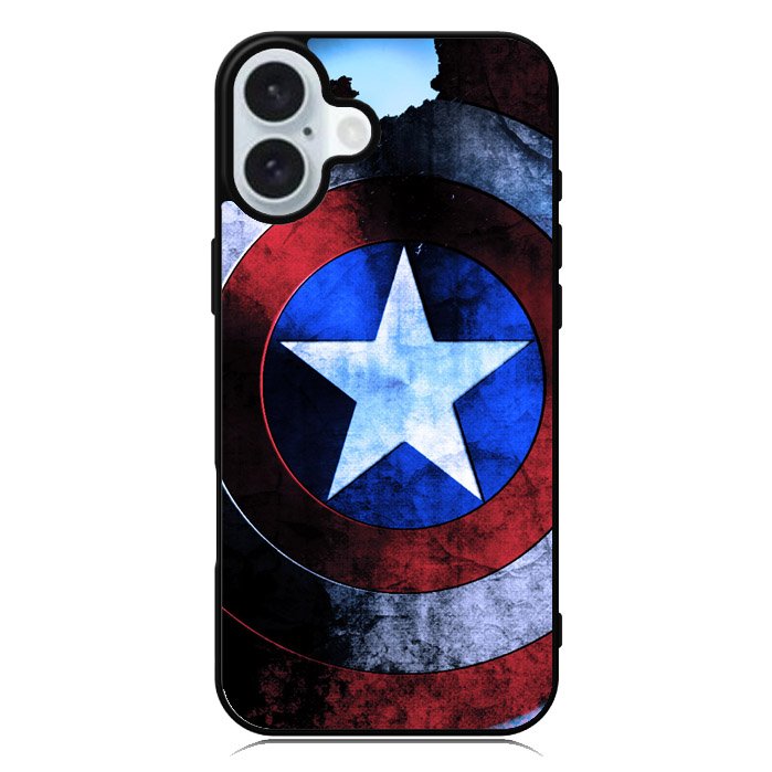 shield Captain America iPhone 16 Case QC0686