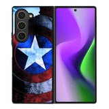shield Captain America Samsung Galaxy Z Fold 6 5G 2024 Case OV0686