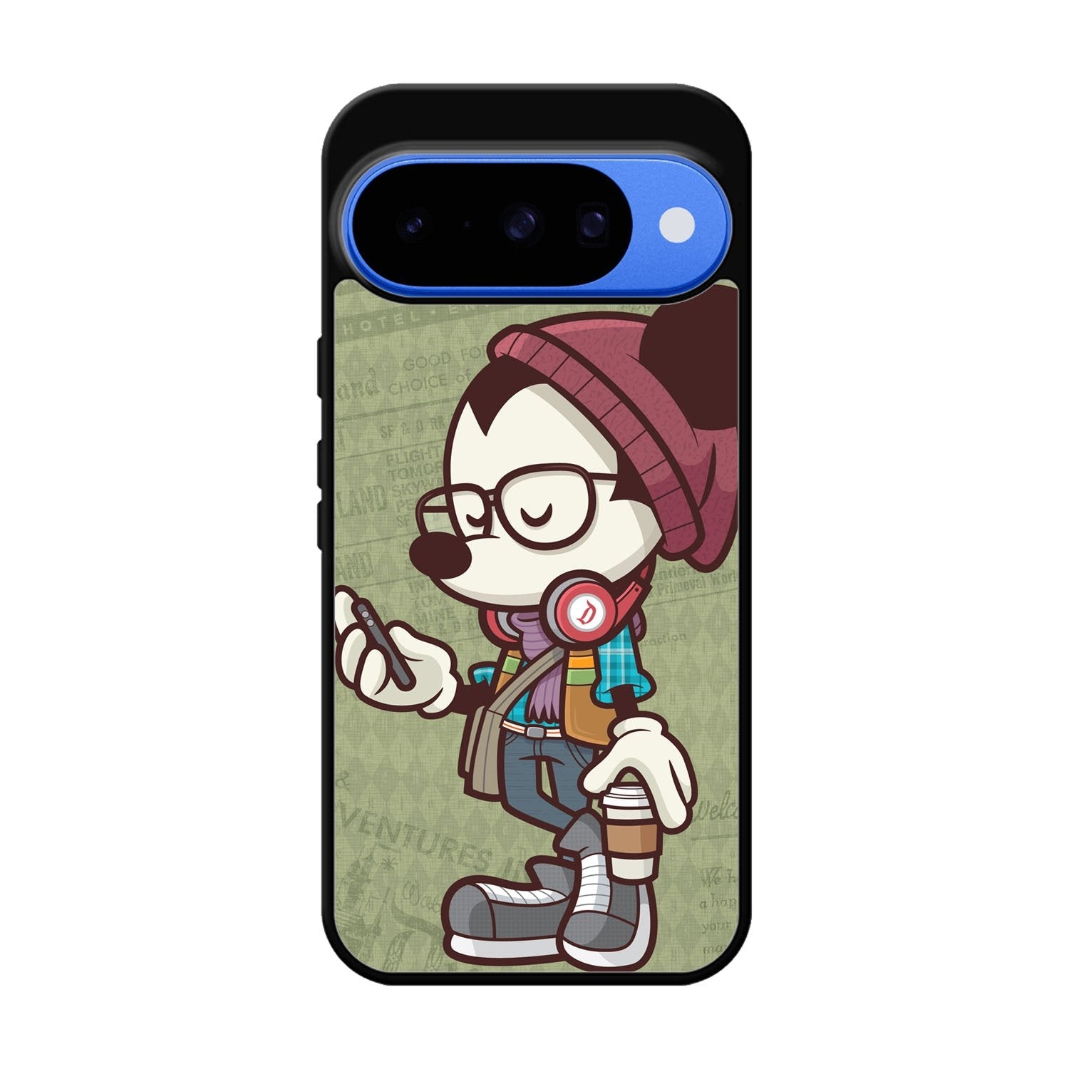 mickey mouse hipster Google Pixel 10 Case OV3276
