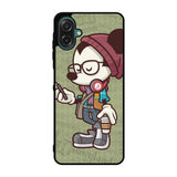 mickey mouse hipster Samsung Galaxy A07 Case OV3276