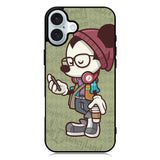 mickey mouse hipster iPhone 16 Case QC3276