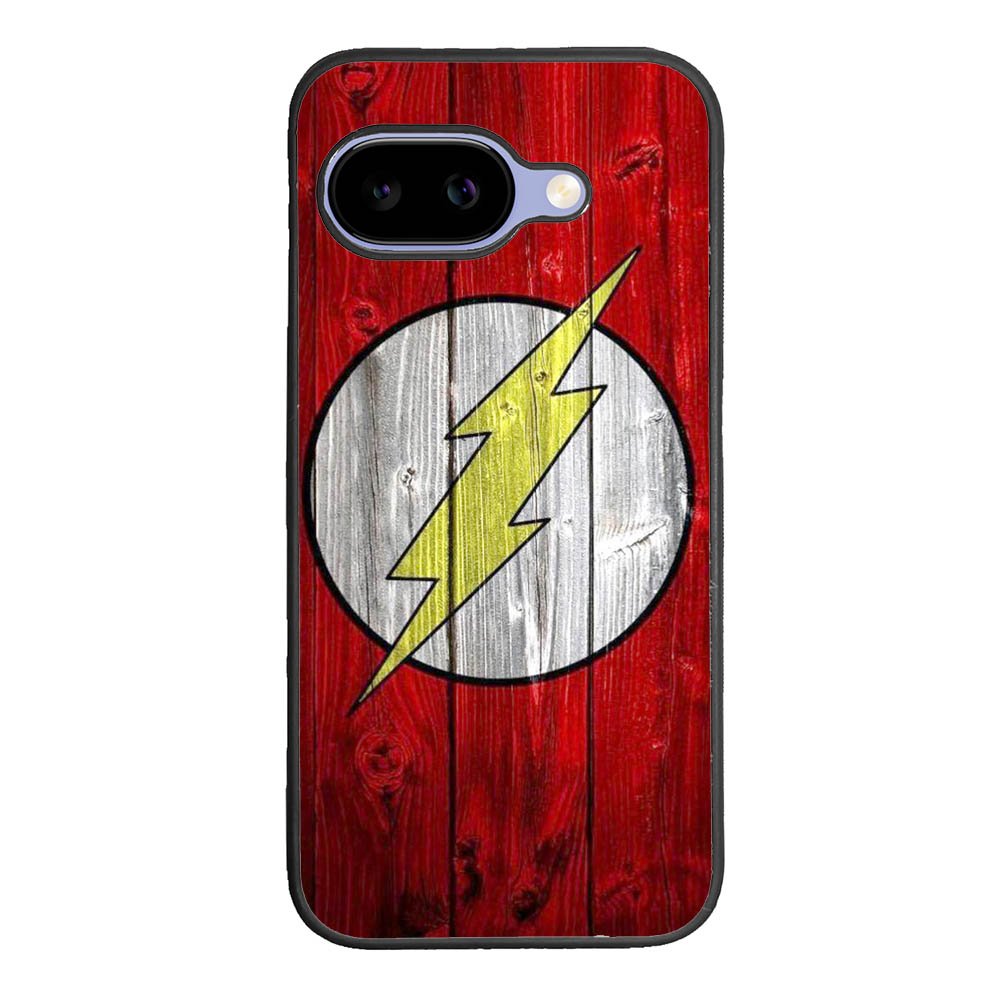 Flash SUperhero Logo on Wood Google Pixel 10A Case OV0690