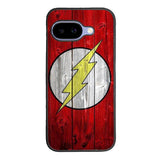 Flash SUperhero Logo on Wood Google Pixel 10A Case OV0690