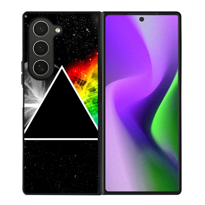 Pink Floyd Prism Rainbows Dark Side Samsung Galaxy Z Fold 6 Case
