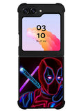 Deadpool Neon Samsung Galaxy Z Flip 5 5G 2023 Case