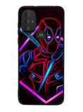 Deadpool Neon Motorola Moto G Pure 2021 , Moto G Power 2022 Case