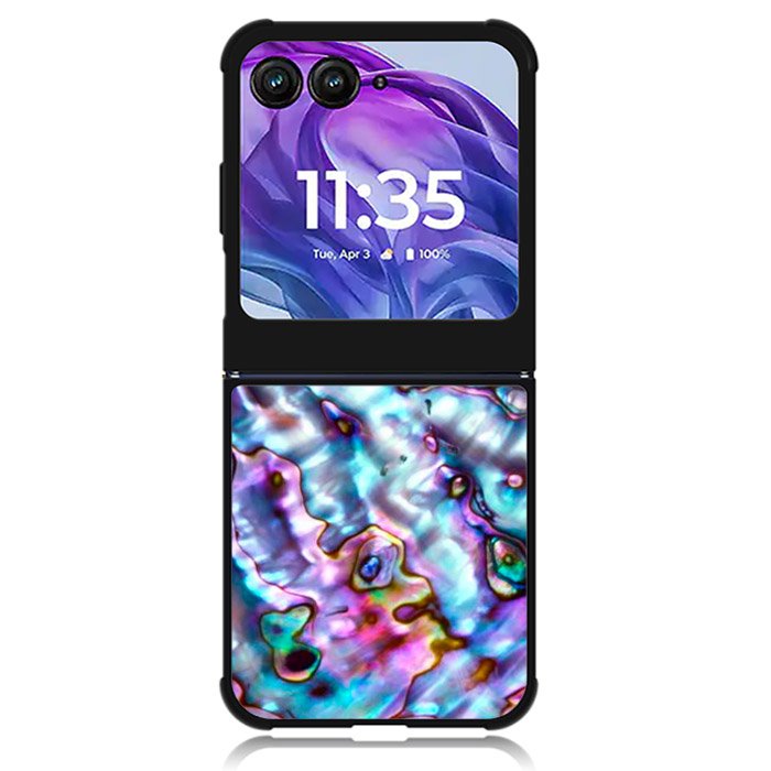Abalone Shell 3rd Motorola Moto Razr Plus 2024 , Moto Razr+ 2024 Case