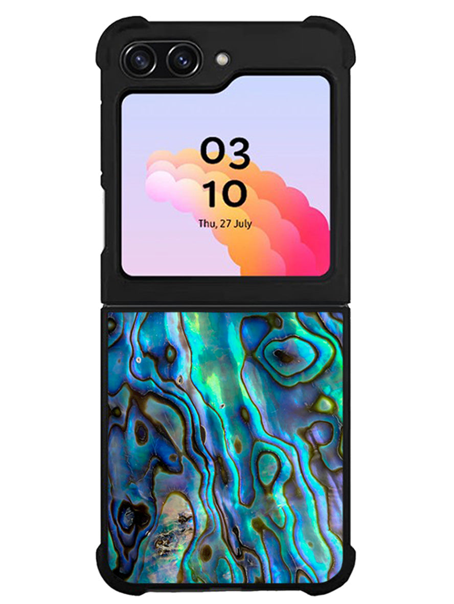 Abalone Shell Holographic Samsung Galaxy Z Flip 5 5G 2023 Case