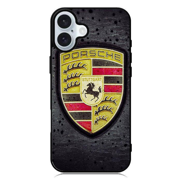 Porsche Logo iPhone 16 Case QC0478