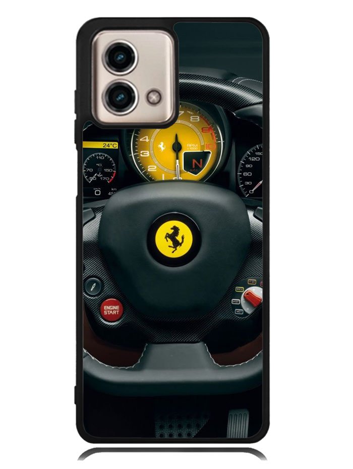 Red Ferrari Logo Motorola Moto G Stylus 5G 2023 Case OV0479