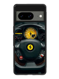 Red Ferrari Logo Google Pixel 8A Case QC0479