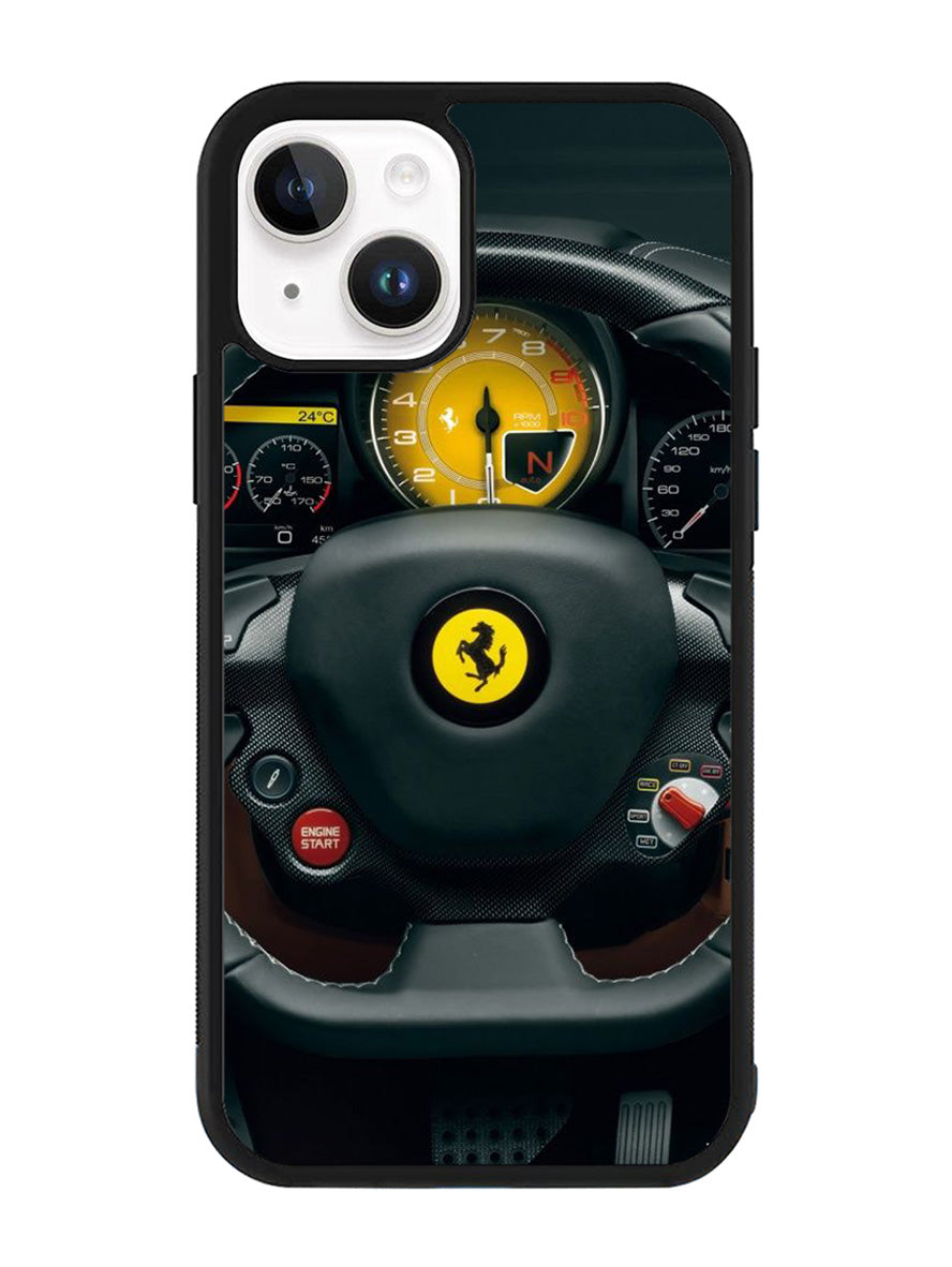 Red Ferrari Logo iPhone 15 Plus Case OV0479
