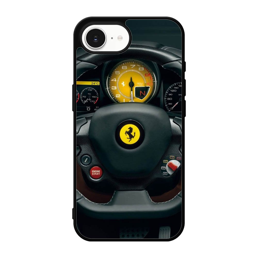 Red Ferrari Logo iPhone 17e Case OV0479