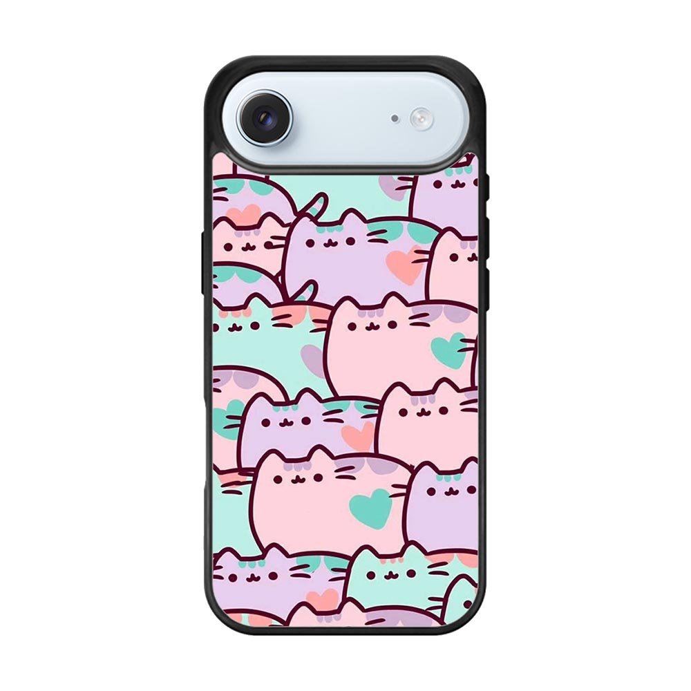 pusheen pattern iPhone Air Case QC0482