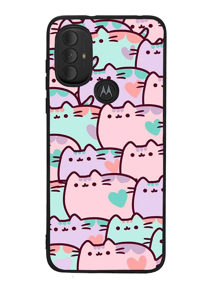 pusheen pattern Motorola Moto G Pure 2021 , Moto G Power 2022 Case OV0482