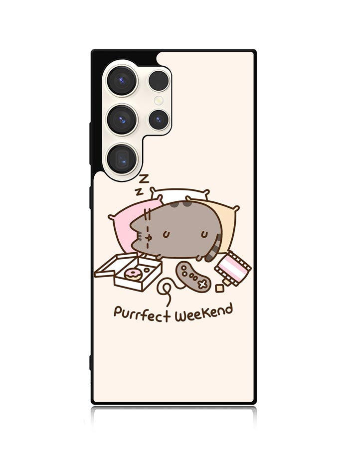 Pusheen Cat 1st Samsung Galaxy S24 Ultra 5G Case
