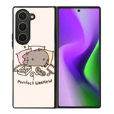Pusheen Cat 1st Samsung Galaxy Z Fold 6 Case