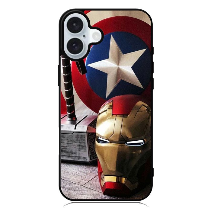 Marvel Heroes iPhone 16 Plus Case QC0494