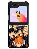 haikyuu season 4 Samsung Galaxy Z Flip 5 5G 2023 Case OV0496