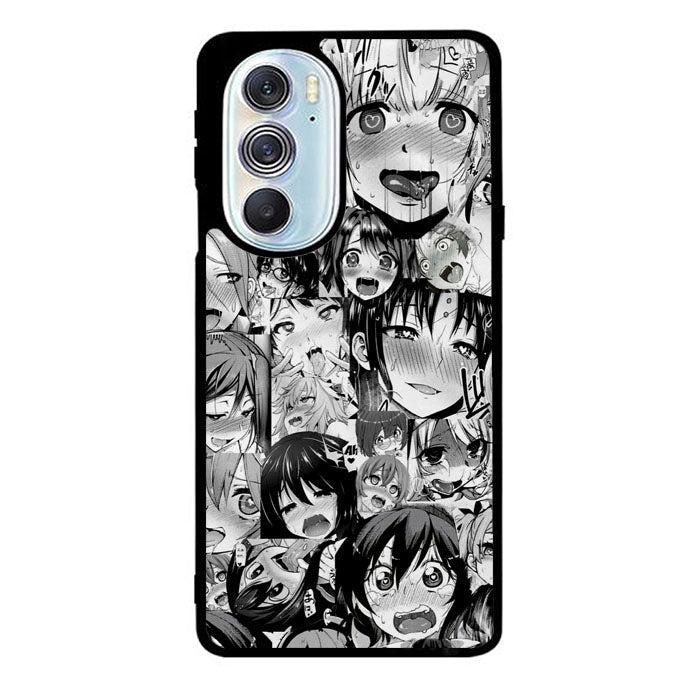 ahegao anime Motorola Moto Edge 2022 Case