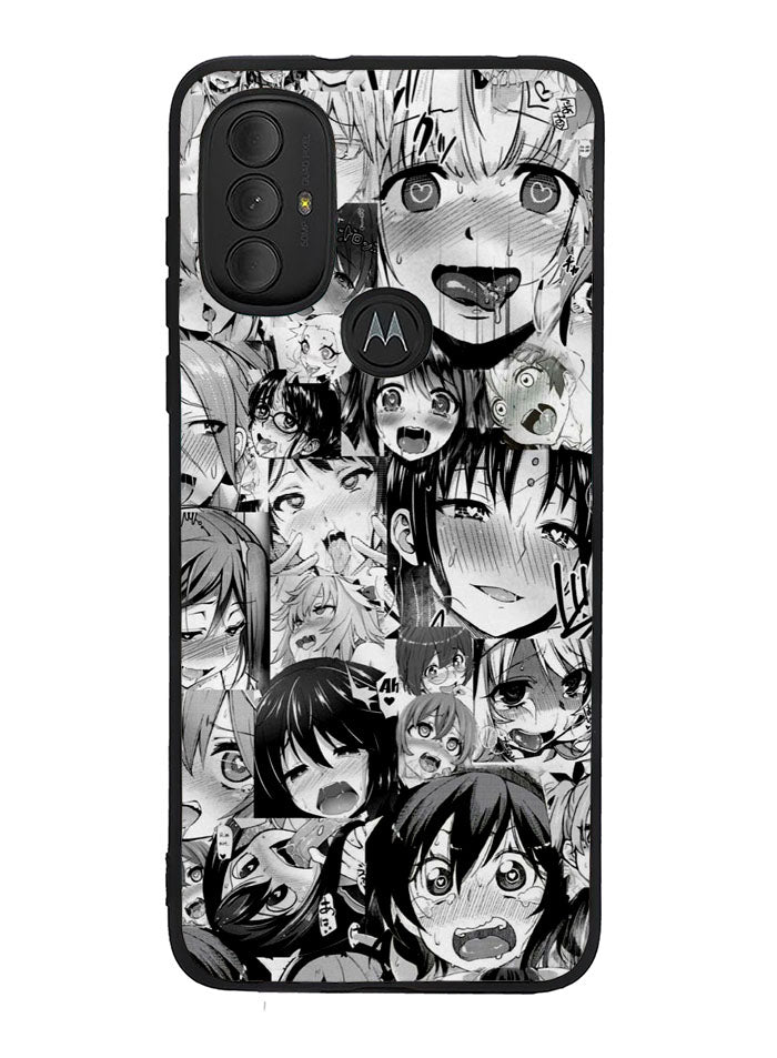 ahegao anime Motorola Moto G Pure 2021 , Moto G Power 2022 Case