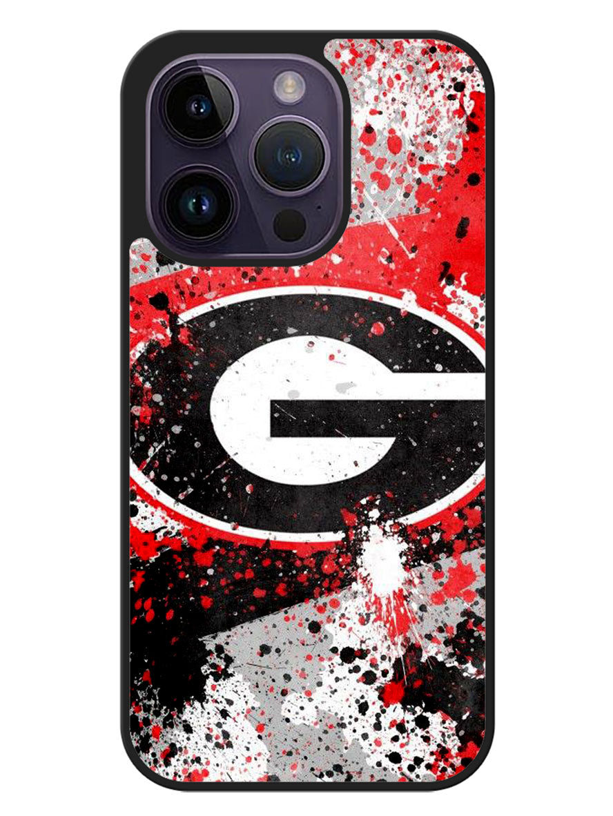university of georgia bulldogs Logo 2nd iPhone 14 Pro Max Case