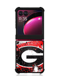 university of georgia bulldogs Logo 2nd Motorola Moto Razr Plus 2023 , Moto Razr+ 2023 Case