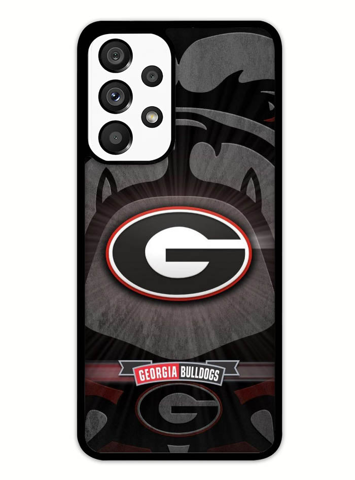 university georgia bulldogs Logo 1st Samsung Galaxy A53 5G Case