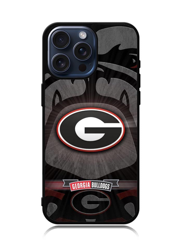 university georgia bulldogs Logo 1st iPhone 15 Pro Max Case