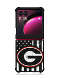 university georgia bulldogs 2nd Motorola Moto Razr Plus 2023 , Moto Razr+ 2023 Case