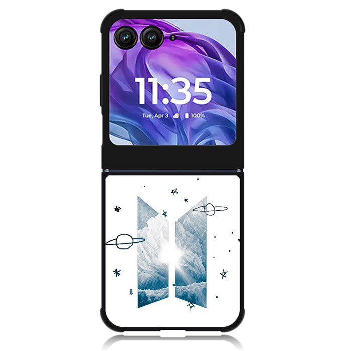 BTS Army Logo Motorola Moto Razr Plus 2024 , Moto Razr+ 2024 Case OV0502