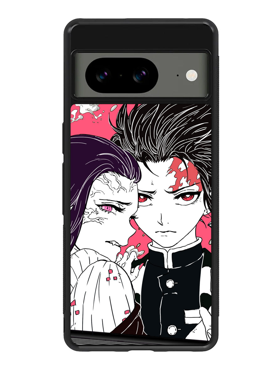 Anime Demon Slayer Kimetsu No Yaiba Google Pixel 8A Case QC0507