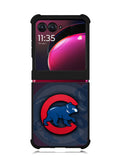 chicago cubs Logo Motorola Moto Razr Plus 2023 , Moto Razr+ 2023 Case OV0512