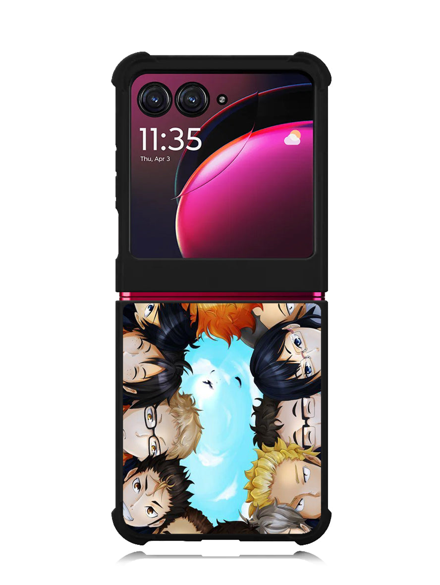 haikyuu team karasuno Motorola Moto Razr Plus 2023 , Moto Razr+ 2023 Case OV5063
