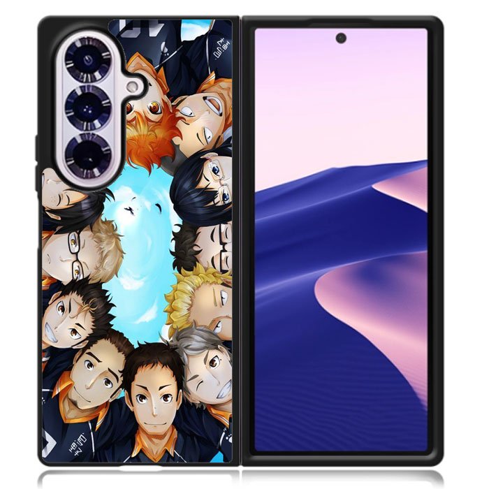 haikyuu team karasuno Samsung Galaxy Z Fold 7 Case OV5063