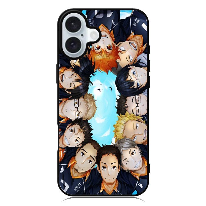 haikyuu team karasuno iPhone 16 Case QC5063