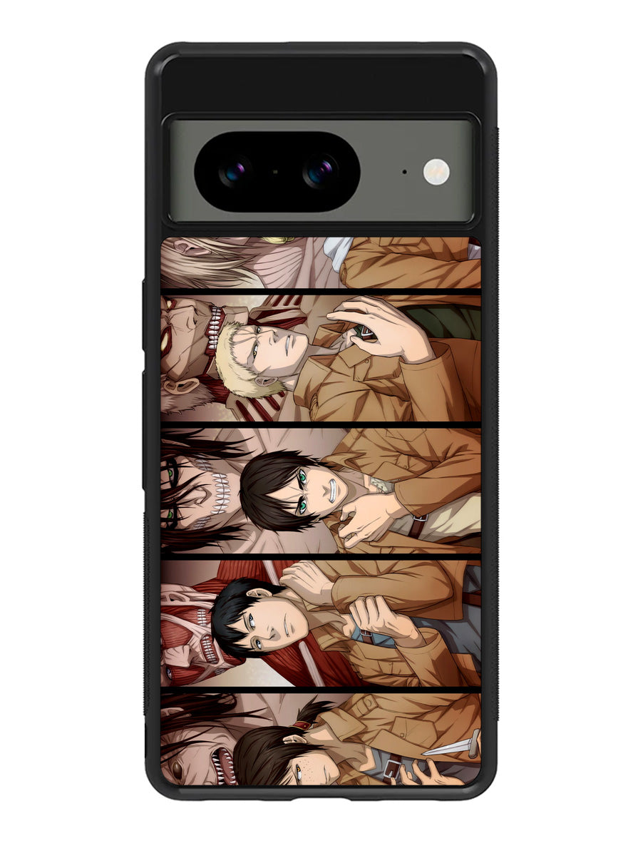 attack on titan Google Pixel 8 Case QC3921