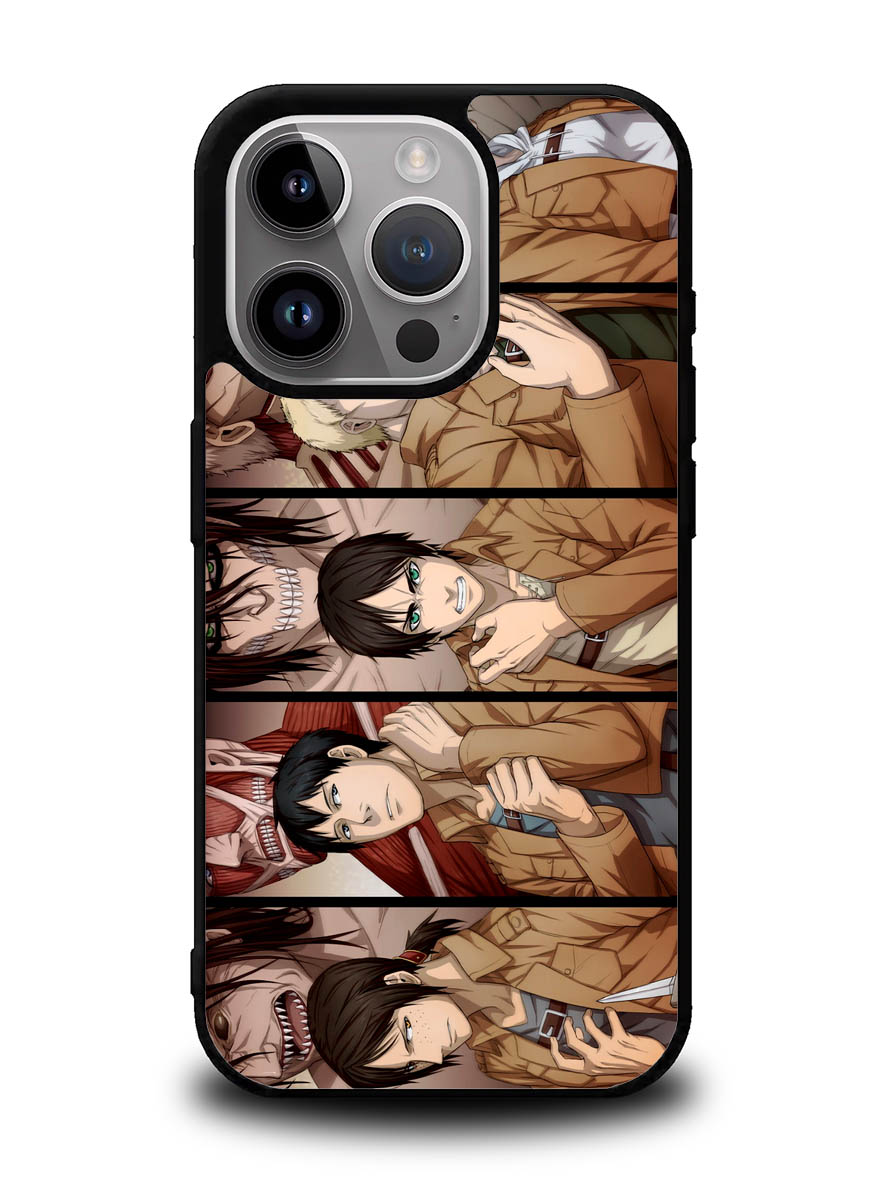attack on titan iPhone 16 Pro Max Case QC3921