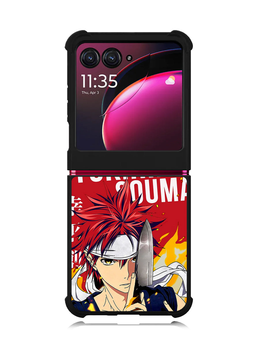 shokugeki no soma Motorola Moto Razr Plus 2023 , Moto Razr+ 2023 Case OV2555