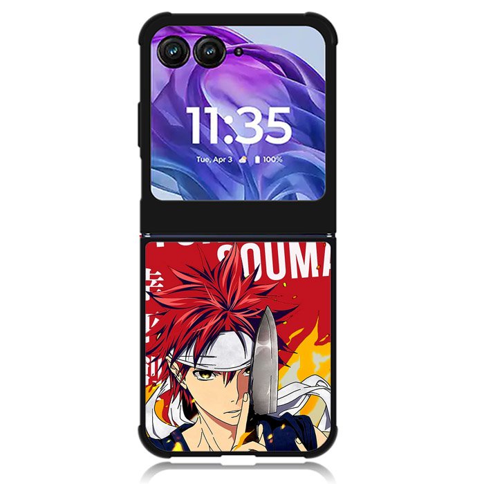 shokugeki no soma Motorola Moto Razr Plus 2024 , Moto Razr+ 2024 Case OV2555