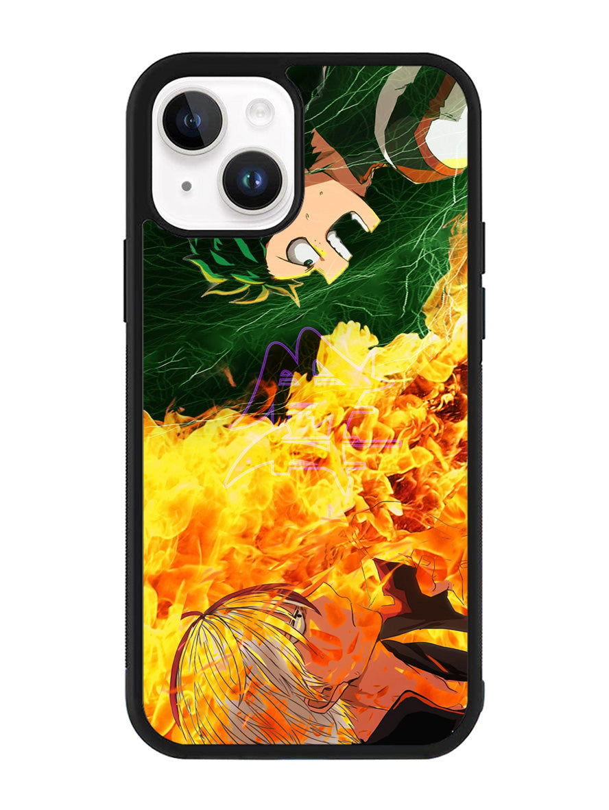 My Hero Academia Deku X Todoroki iPhone 14 Plus Case QC3200
