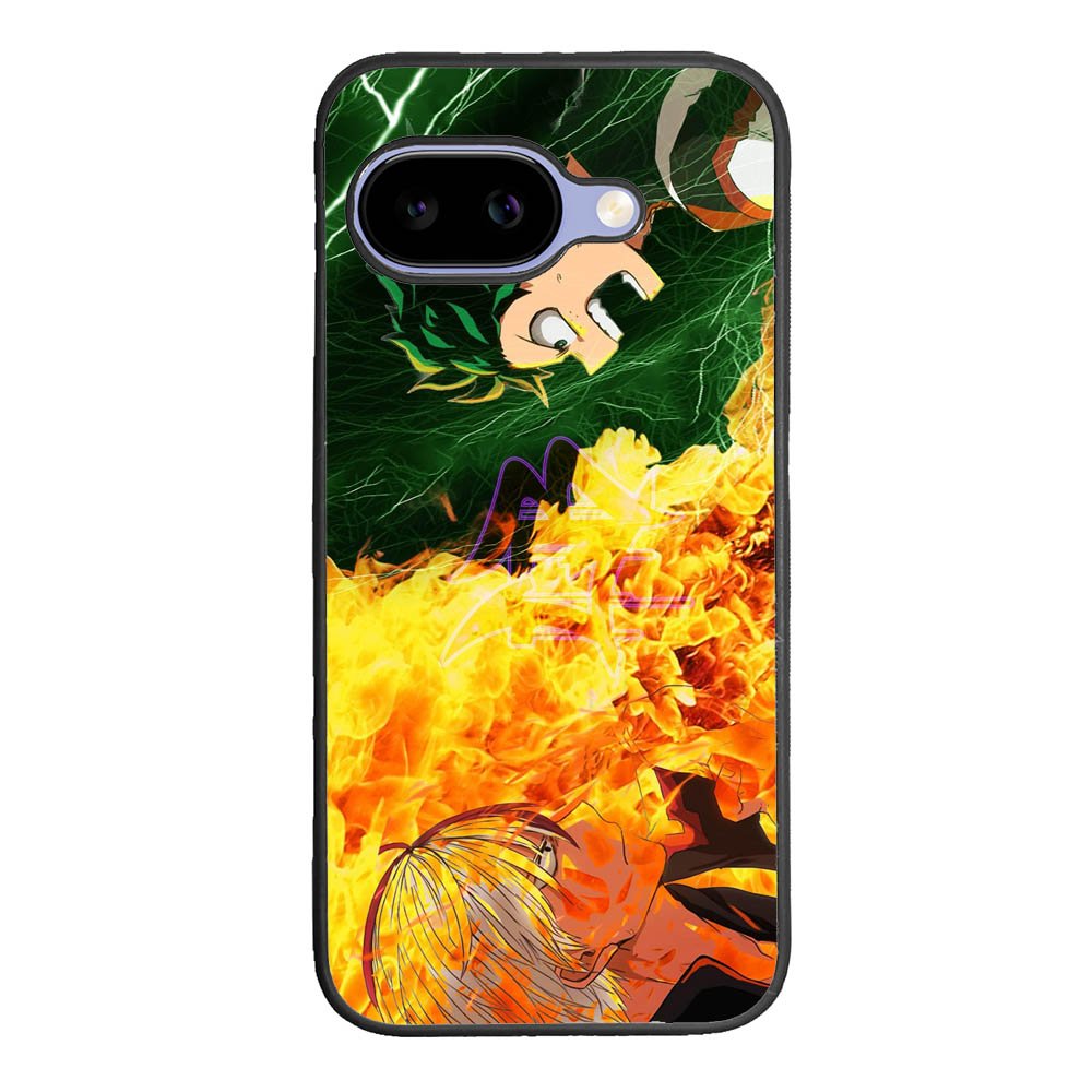 My Hero Academia Deku X Todoroki Google Pixel 10A Case QC3200