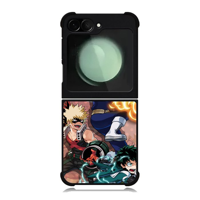 My Hero Academia Deku X Bakugou X Todoroki Samsung Galaxy Z Flip 6 5G 2024 Case OV3198
