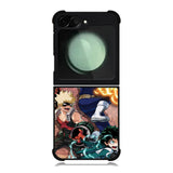 My Hero Academia Deku X Bakugou X Todoroki Samsung Galaxy Z Flip 6 5G 2024 Case OV3198