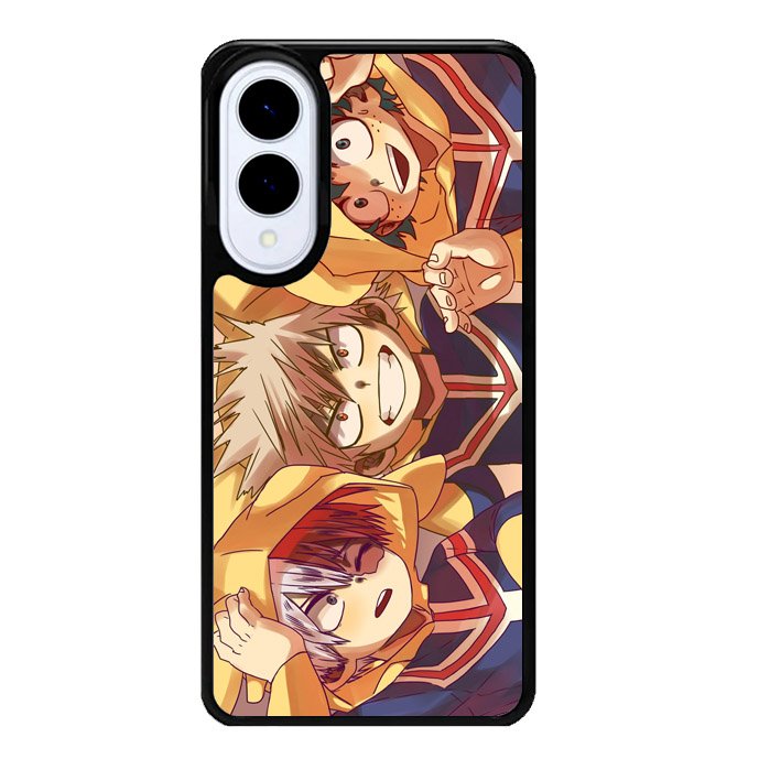 My Hero Academia Deku X Bakugou X Todoroki Samsung Galaxy S25 Edge 5G Case OV3199
