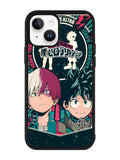 My Hero Academia Deku X Todoroki iPhone 14 Plus Case QC3201